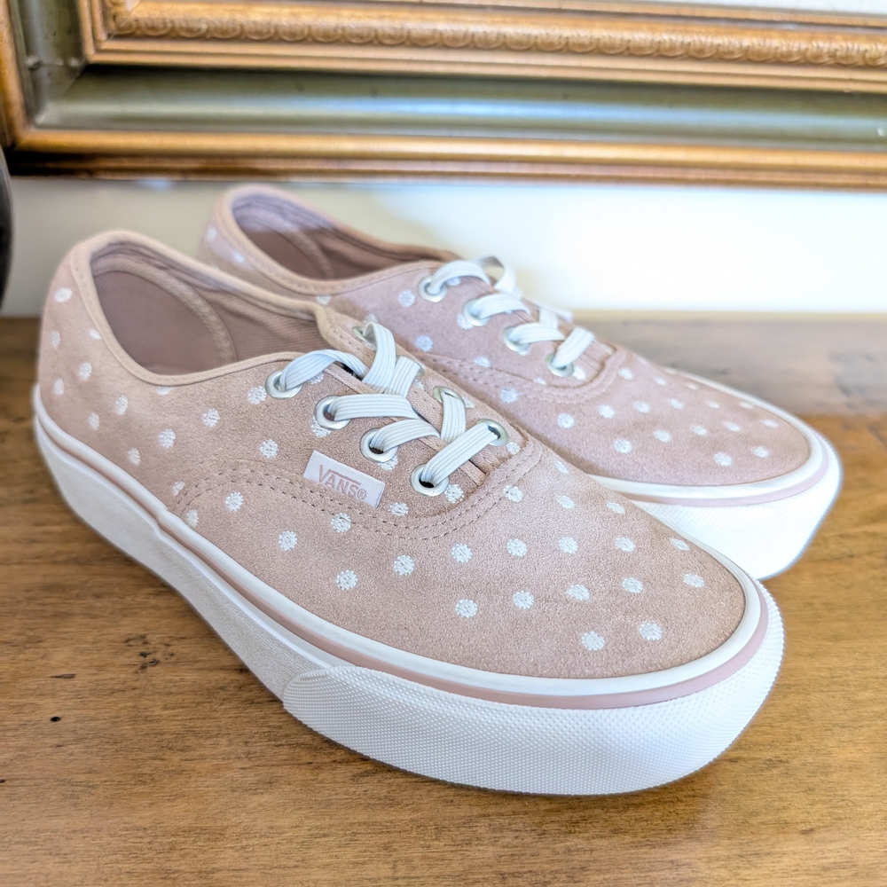 Vans Polka Dot Platform Sneakers
